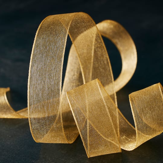 12 Pack: 5/8" x 50yd. Shimmer Ribbon by Celebrate It® Specialty